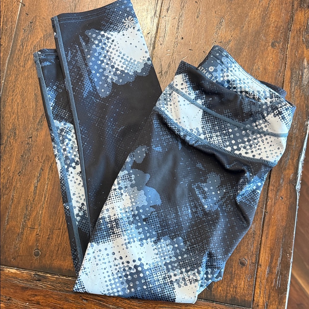 Athleta leggings  Electro Sonar Capri
